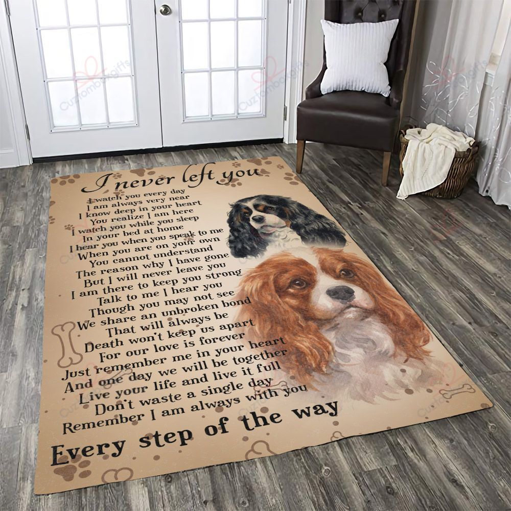Cavalier King Charles Spaniel Art I Never Left You Rug Sport Decor Gift Floor Decor Living Room Carpet Rug Area Rug - d998d2769864 Cavalier King Charles Spaniel Art I Never Left You Rug Sport Decor Gift Floor Decor Living Room Carpet Rug Area Rug - d998d2769864