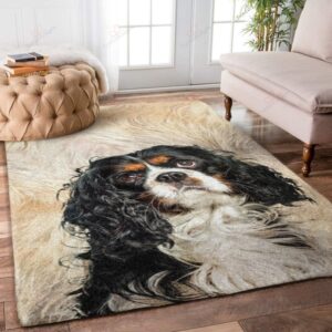 Cavalier King Charles Spaniel Rug Sport Decor Gift Floor Decor Living Room Carpet Rug Area Rug - 3fd5d749b005