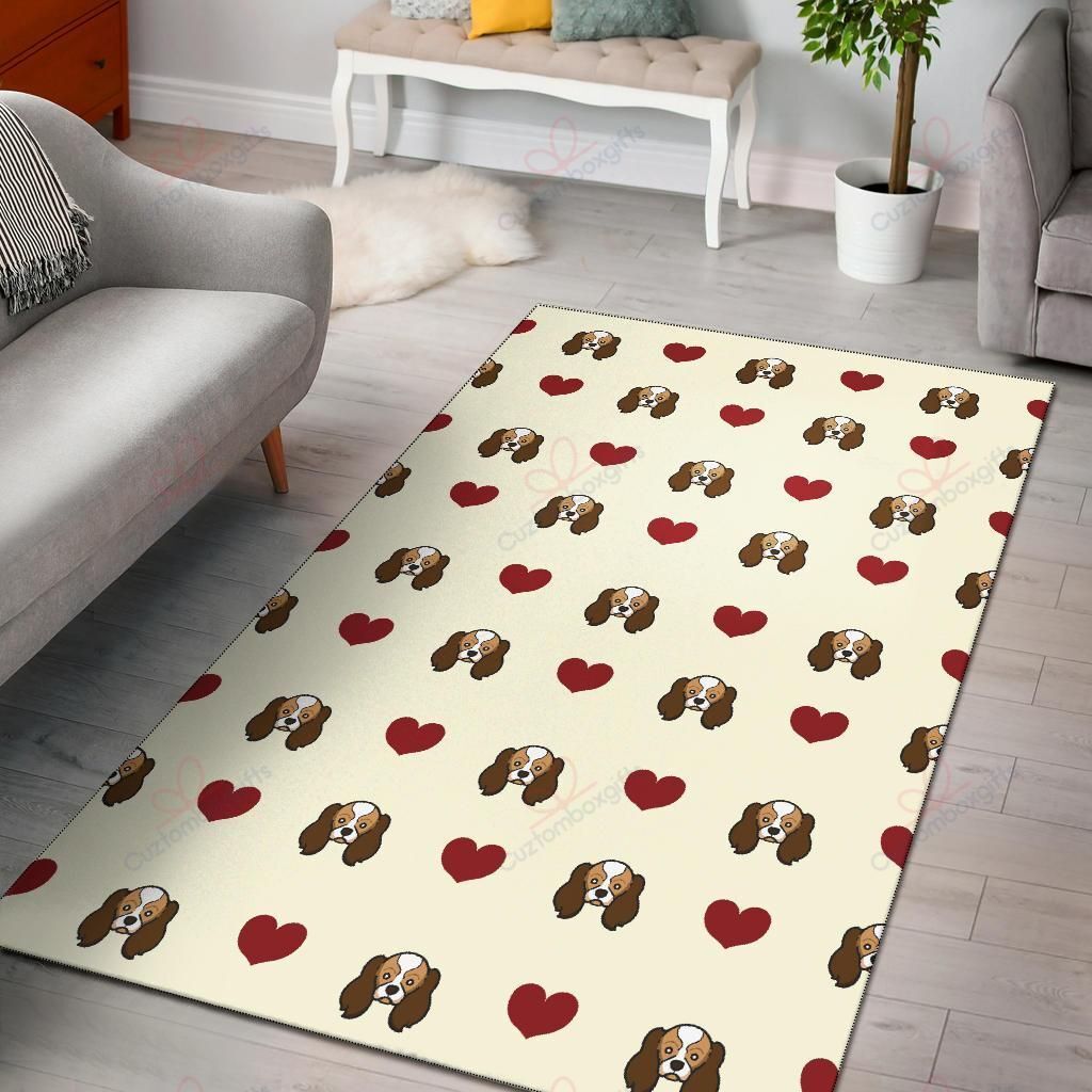 Cavalier King Charles Spaniels Pattern 1 Rug Sport Decor Gift Floor Decor Living Room Carpet Rug Area Rug - f8b7988c0eb2 Cavalier King Charles Spaniels Pattern 1 Rug Sport Decor Gift Floor Decor Living Room Carpet Rug Area Rug - f8b7988c0eb2