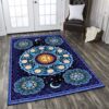 Celestial Sun And Moon Rug Sport Decor Gift Floor Decor Living Room Carpet Rug Area Rug - f7be8d7e2138