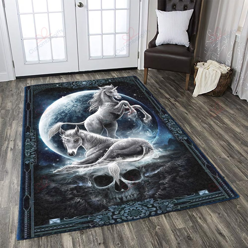 Celestrial White Unicorn And Skull Rug Sport Decor Gift Floor Decor Living Room Carpet Rug Area Rug - 7ccaeeeccc9b Celestrial White Unicorn And Skull Rug Sport Decor Gift Floor Decor Living Room Carpet Rug Area Rug - 7ccaeeeccc9b