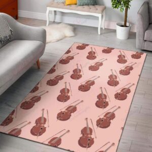 Cello Pattern Rug Sport Decor Gift Floor Decor Living Room Carpet Rug Area Rug - d5a71cceb899