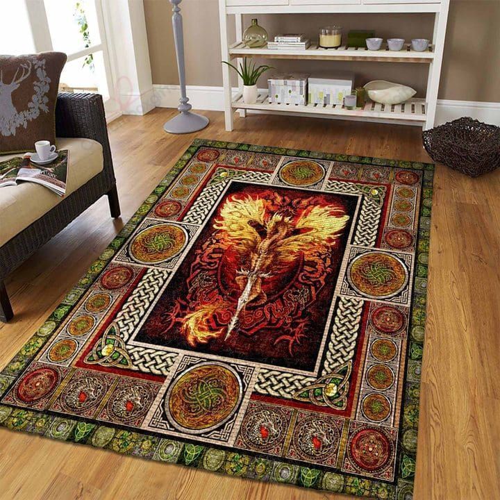 Celtci Dragon Rug Sport Decor Gift Floor Decor Living Room Carpet Rug Area Rug - 6f539bdf786d Celtci Dragon Rug Sport Decor Gift Floor Decor Living Room Carpet Rug Area Rug - 6f539bdf786d