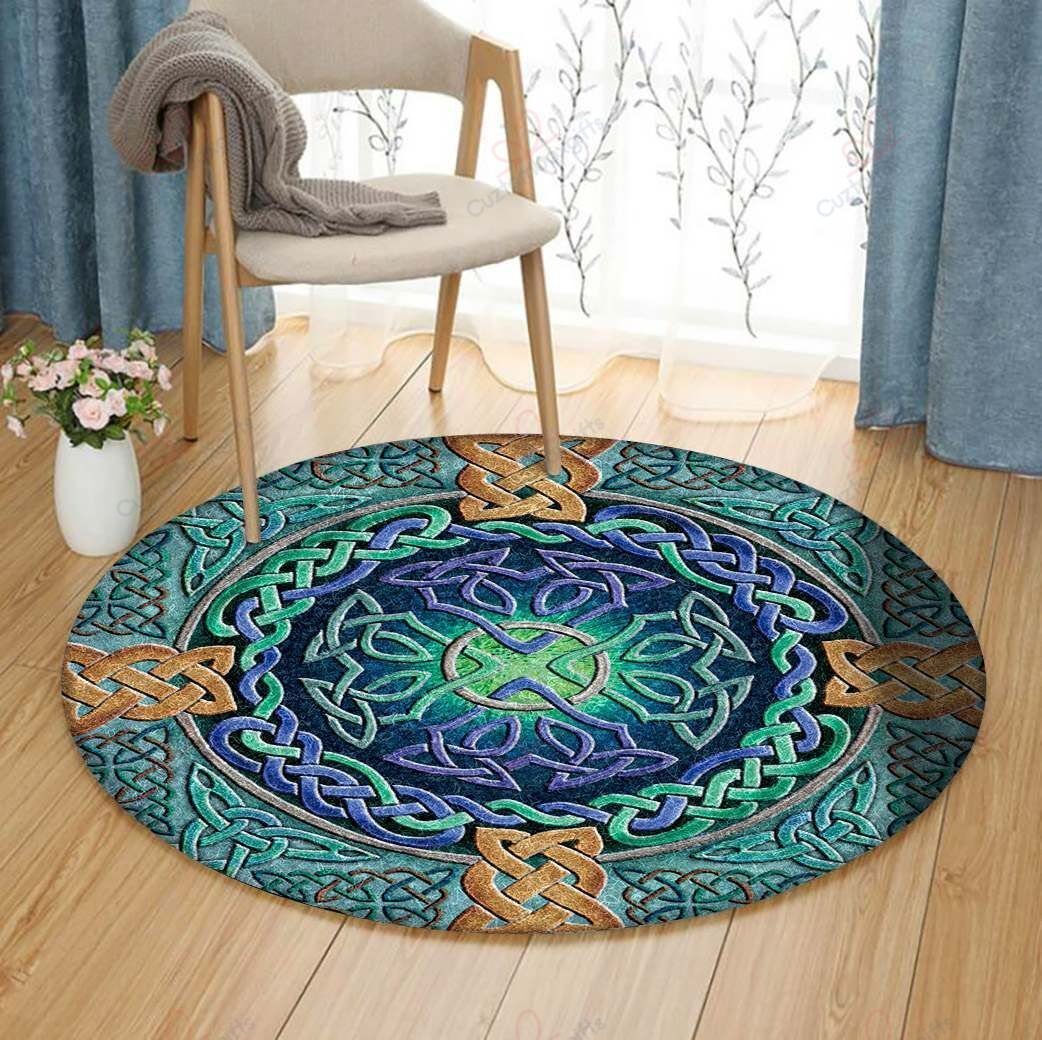 Celtic Eye Of The World Round Carpet Floor Rug Living Room Bedroom Decor Round Area Rug Carpet Celtic Eye Of The World Round Carpet Floor Rug Living Room Bedroom Decor Round Area Rug Carpet