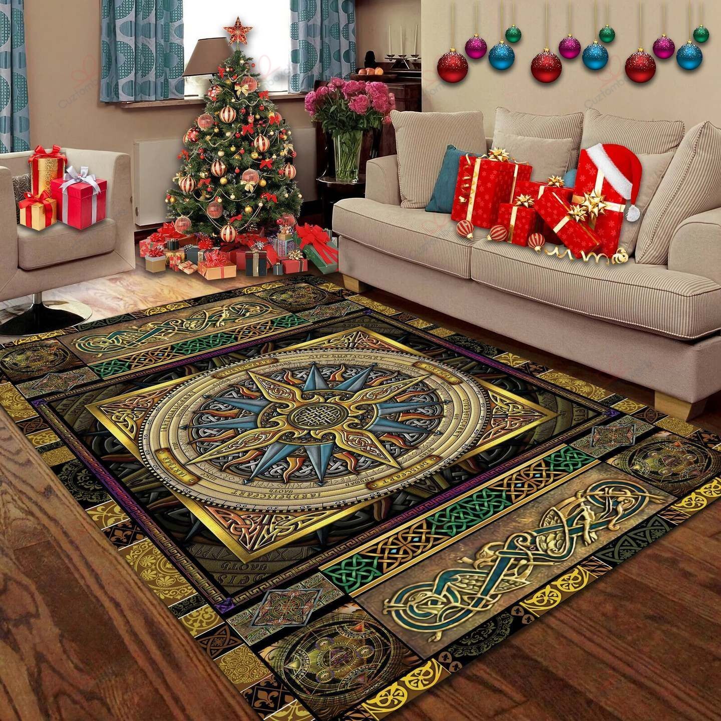 Celtic Golden Rug Sport Decor Gift Floor Decor Living Room Carpet Rug Area Rug - d2bcd763f5c0 Celtic Golden Rug Sport Decor Gift Floor Decor Living Room Carpet Rug Area Rug - d2bcd763f5c0