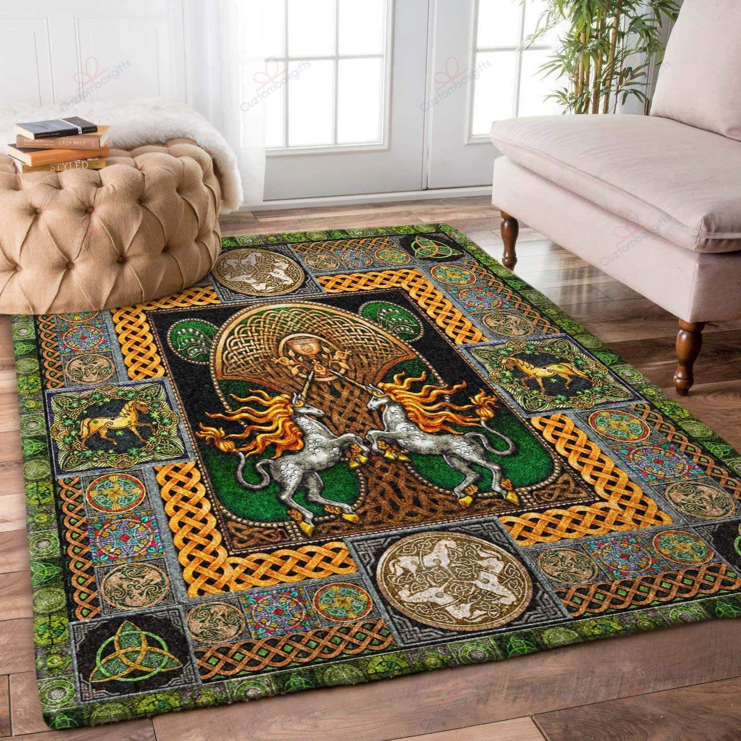 Celtic Horse Unicorn Rug Sport Decor Gift Floor Decor Living Room Carpet Rug Area Rug - 8169106b6ab1 Celtic Horse Unicorn Rug Sport Decor Gift Floor Decor Living Room Carpet Rug Area Rug - 8169106b6ab1