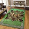 Celtic Mandalas Wolf Rug Sport Decor Gift Floor Decor Living Room Carpet Rug Area Rug - 8af6cefa8cb6