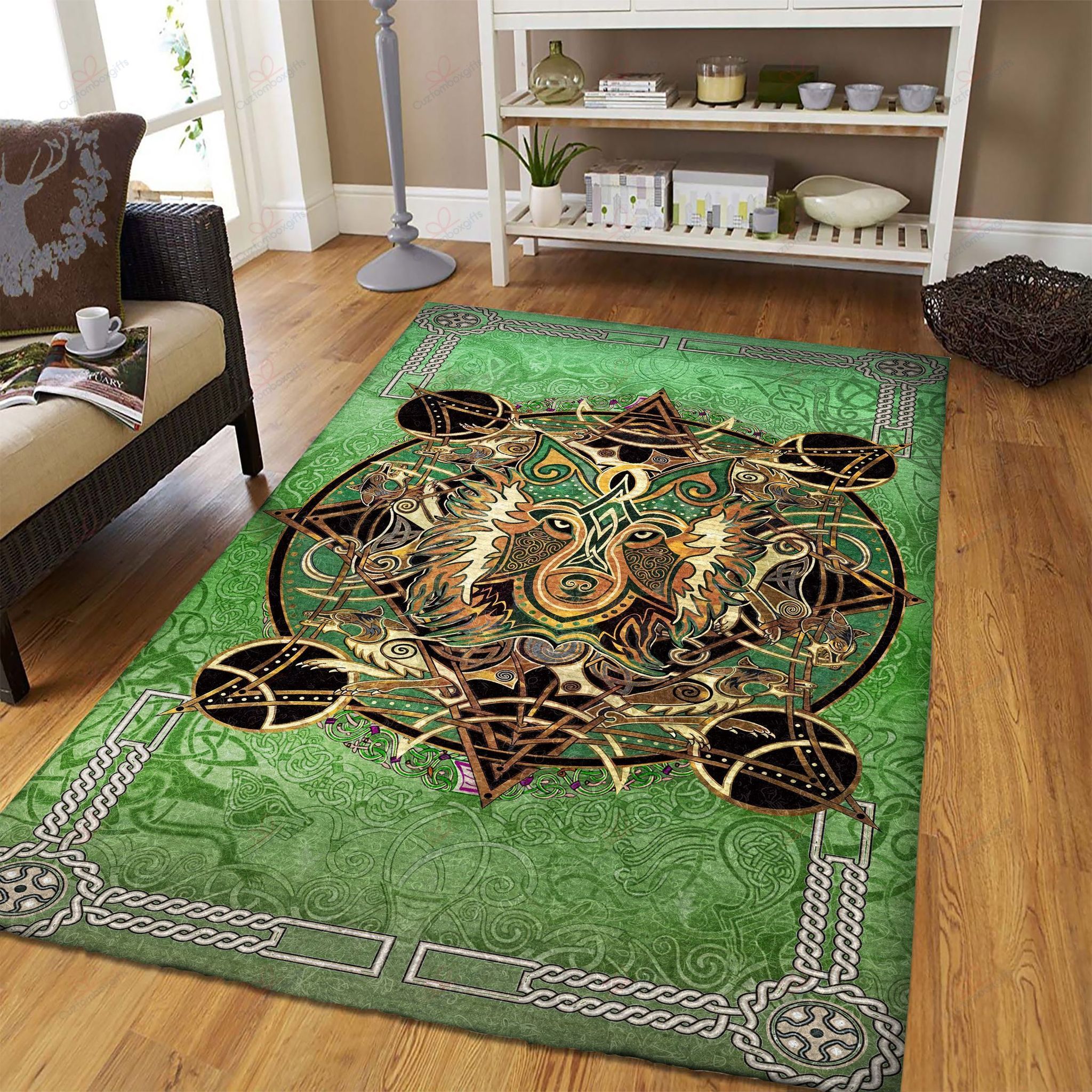 Celtic Mandalas Wolf Rug Sport Decor Gift Floor Decor Living Room Carpet Rug Area Rug - 8af6cefa8cb6 Celtic Mandalas Wolf Rug Sport Decor Gift Floor Decor Living Room Carpet Rug Area Rug - 8af6cefa8cb6