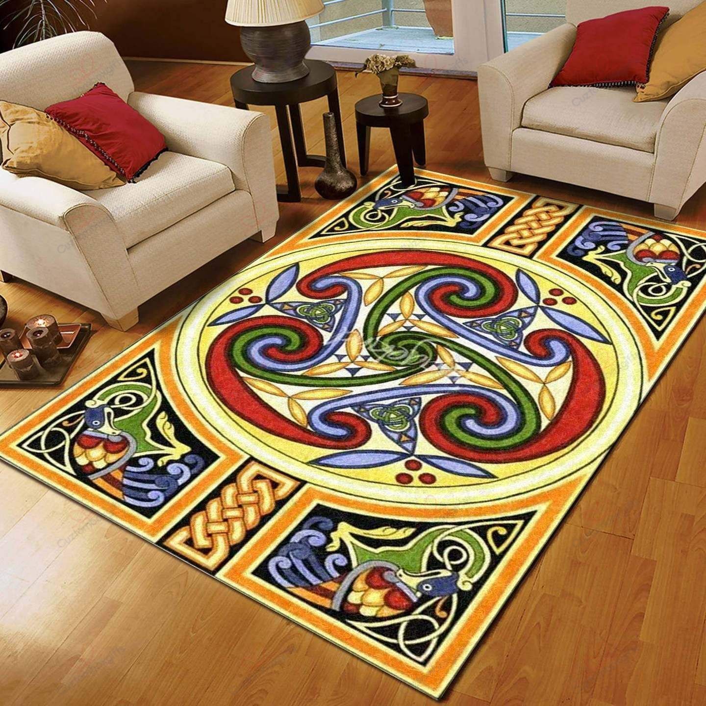 Celtic Pattern 8 Rug Sport Decor Gift Floor Decor Living Room Carpet Rug Area Rug - 326baedf2efb Celtic Pattern 8 Rug Sport Decor Gift Floor Decor Living Room Carpet Rug Area Rug - 326baedf2efb