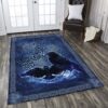 Celtic Raven Rug Sport Decor Gift Floor Decor Living Room Carpet Rug Area Rug - 77bdfea5a395
