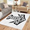 Celtic Raven Rug Sport Decor Gift Floor Decor Living Room Carpet Rug Area Rug - 3f617fb0e978