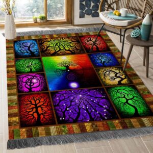 Celtic Trees Rug Sport Decor Gift Floor Decor Living Room Carpet Rug Area Rug - b3512f045fa7