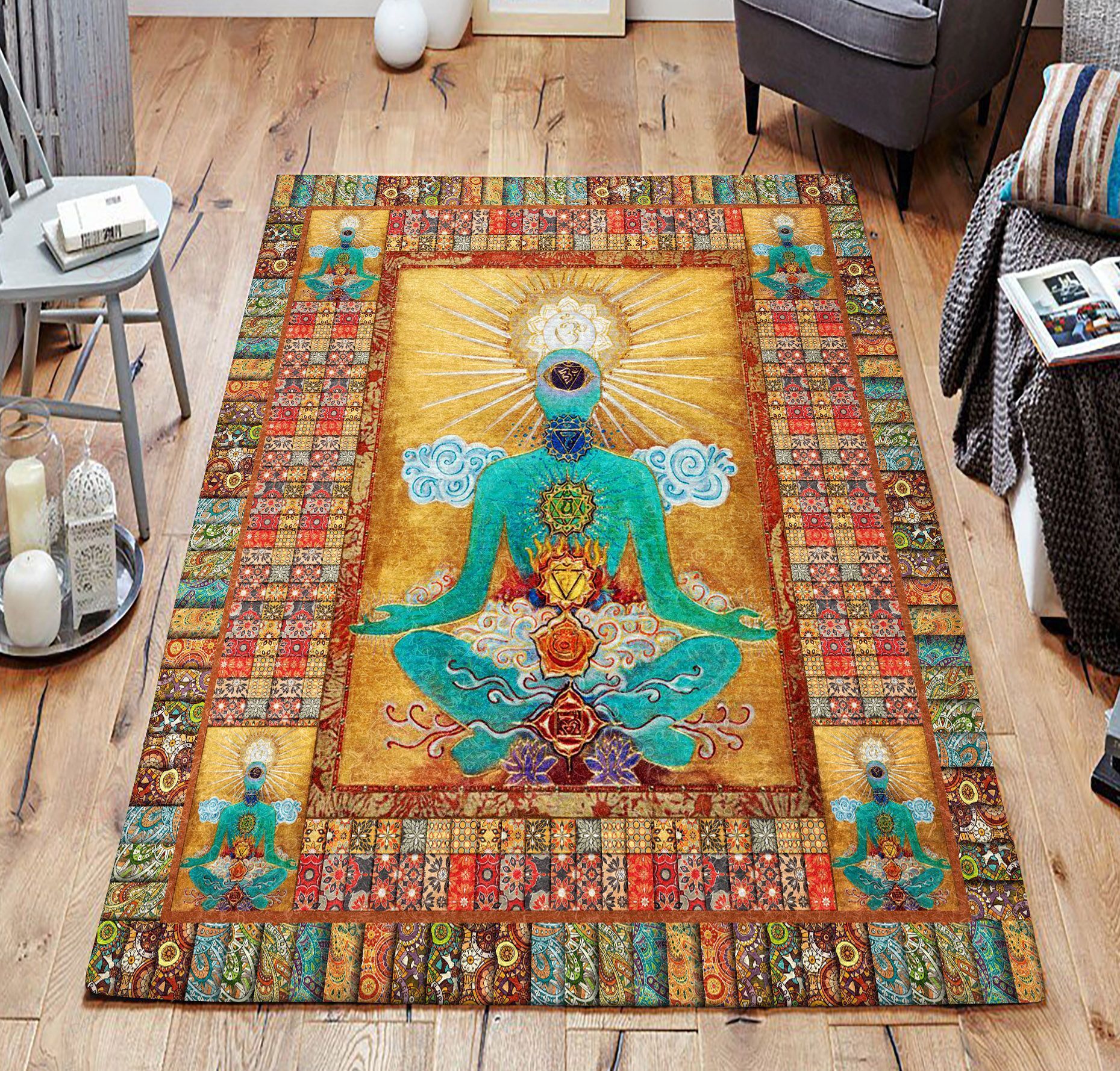 Chakra Rug Sport Decor Gift Floor Decor Living Room Carpet Rug Area Rug - 0f3c7181b31c Chakra Rug Sport Decor Gift Floor Decor Living Room Carpet Rug Area Rug - 0f3c7181b31c