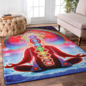 Chakra Mediation Rug Sport Decor Gift Floor Decor Living Room Carpet Rug Area Rug - f08f781889f7