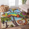 Chameleon Animal Rug Sport Decor Gift Floor Decor Living Room Carpet Rug Area Rug - a05cbd4a481e