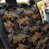 Chameleon Lizard Pattern Car Back Seat Cover Dog Car Seat Covers - e321128a4227