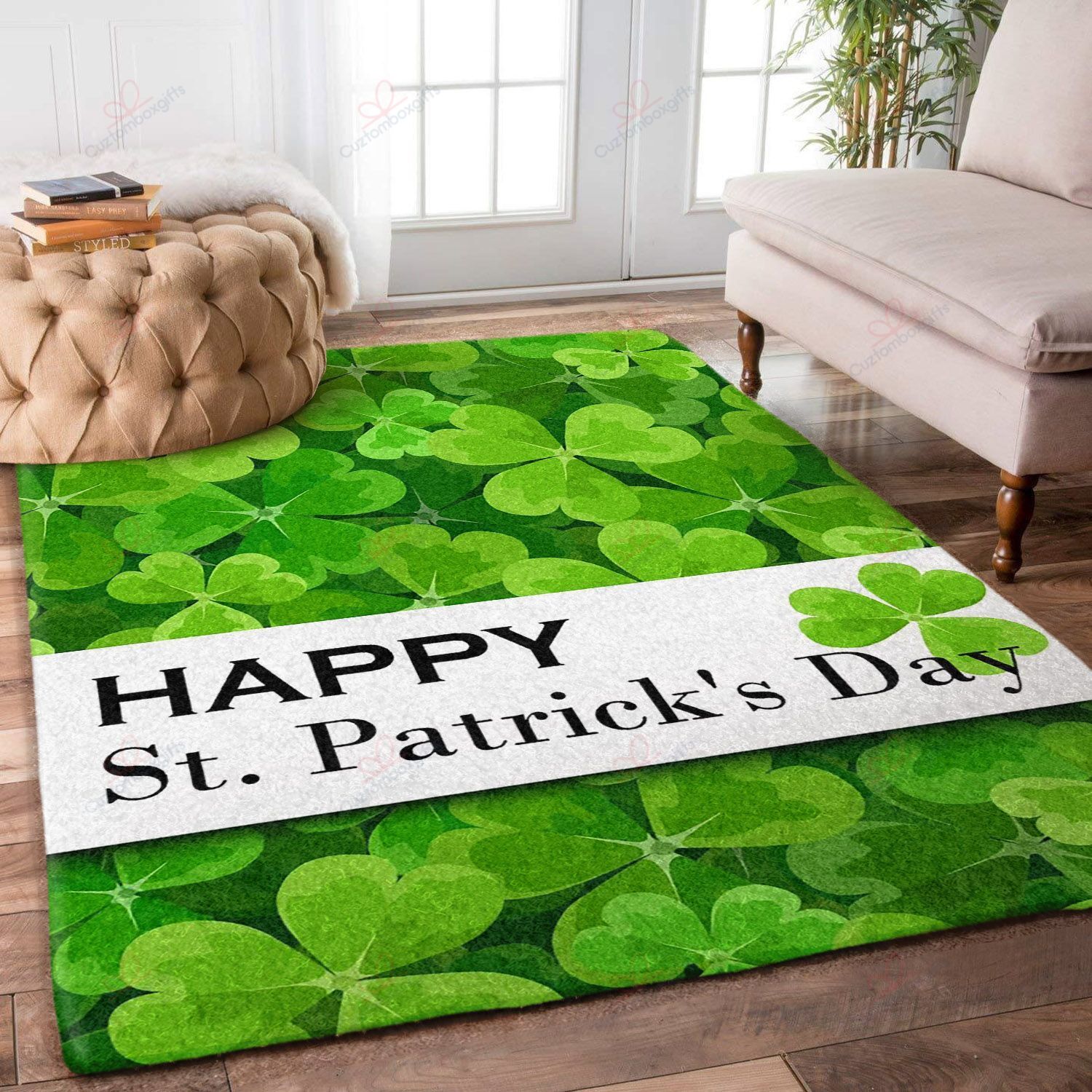 Cheerful Clovers St Patricks Day Rug Sport Decor Gift Floor Decor Living Room Carpet Rug Area Rug - 0bdcd6262fab Cheerful Clovers St Patricks Day Rug Sport Decor Gift Floor Decor Living Room Carpet Rug Area Rug - 0bdcd6262fab