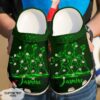Cheerleader Personalized Green Glowing Sku 585 Crocs Crocband Clog Comfortable For Mens Womens Classic Clog Water Shoes