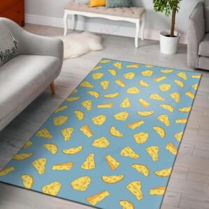 Cheese Pattern 4 Rug Sport Decor Gift Floor Decor Living Room Carpet Rug Area Rug - cb55275000e2