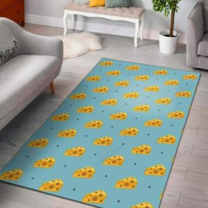 Cheese Pattern Rug Sport Decor Gift Floor Decor Living Room Carpet Rug Area Rug - eaabf8d49502