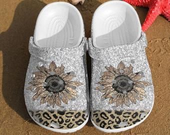 Cheetah Flower Crocs Crocband Clog Flower Crocs 3D Print Crocs For Men And Woman Classic Clogs Gift Cheetah Flower Crocs Crocband Clog Flower Crocs 3D Print Crocs For Men And Woman Classic Clogs Gift
