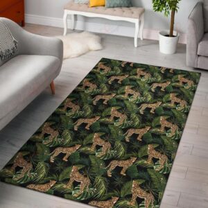 Cheetah Pattern 5 Rug Sport Decor Gift Floor Decor Living Room Carpet Rug Area Rug - d1b8c4ac51f7
