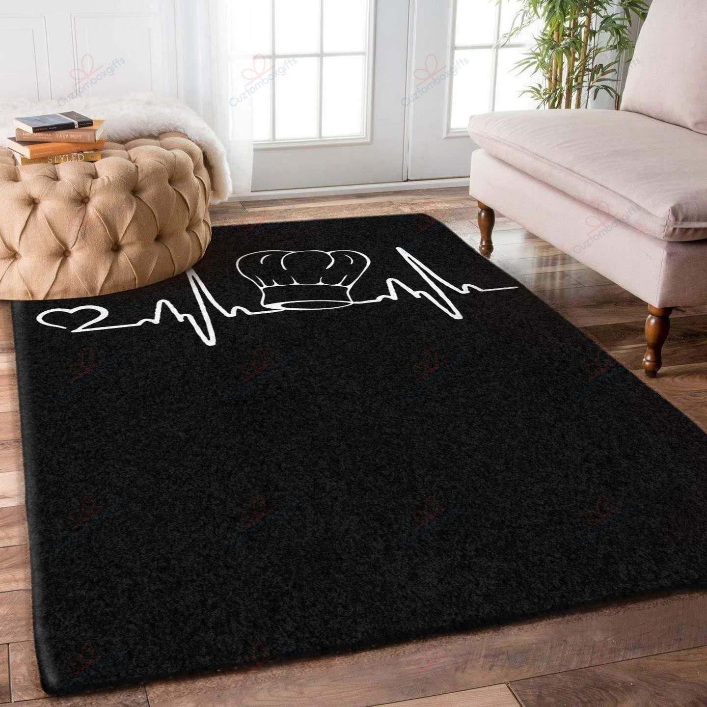 Chef Heartbeat Rug Sport Decor Gift Floor Decor Living Room Carpet Rug Area Rug - b0e8fe7dafad Chef Heartbeat Rug Sport Decor Gift Floor Decor Living Room Carpet Rug Area Rug - b0e8fe7dafad