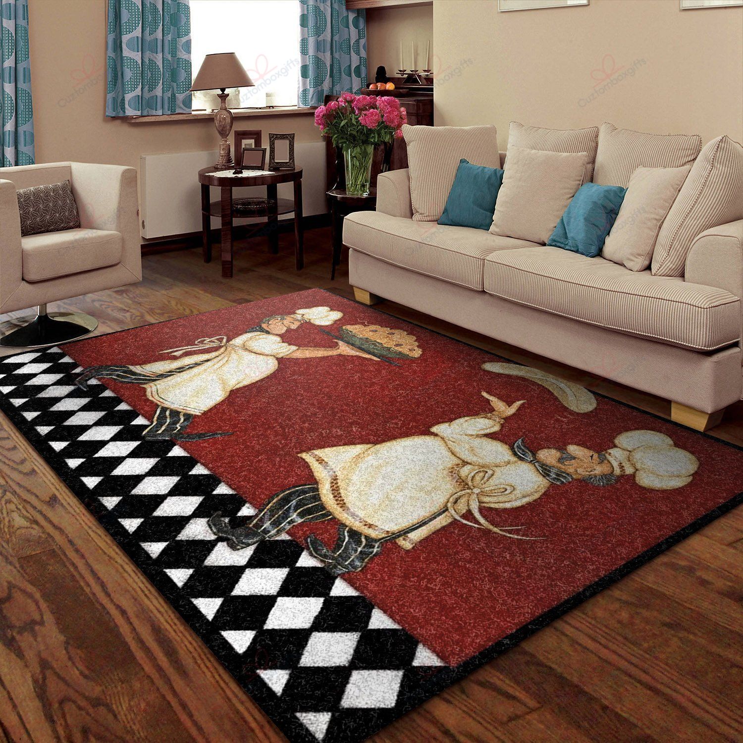 Chef Painting Rug Sport Decor Gift Floor Decor Living Room Carpet Rug Area Rug - a114de217a76 Chef Painting Rug Sport Decor Gift Floor Decor Living Room Carpet Rug Area Rug - a114de217a76