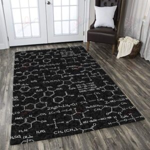Chemical Equation Rug Sport Decor Gift Floor Decor Living Room Carpet Rug Area Rug - ce1590273336