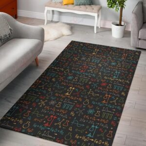 Chemical Pattern 3 Rug Sport Decor Gift Floor Decor Living Room Carpet Rug Area Rug - a166e8adf481