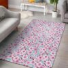 Cherry Blossom Pattern 1 Rug Sport Decor Gift Floor Decor Living Room Carpet Rug Area Rug - 9500af41bd3a