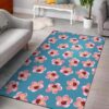 Cherry Blossom Pattern 1 Rug Sport Decor Gift Floor Decor Living Room Carpet Rug Area Rug - bb87a506f651