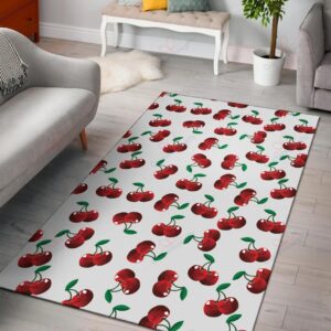 Cherry Pattern 1 Rug Sport Decor Gift Floor Decor Living Room Carpet Rug Area Rug - 24334645ec36