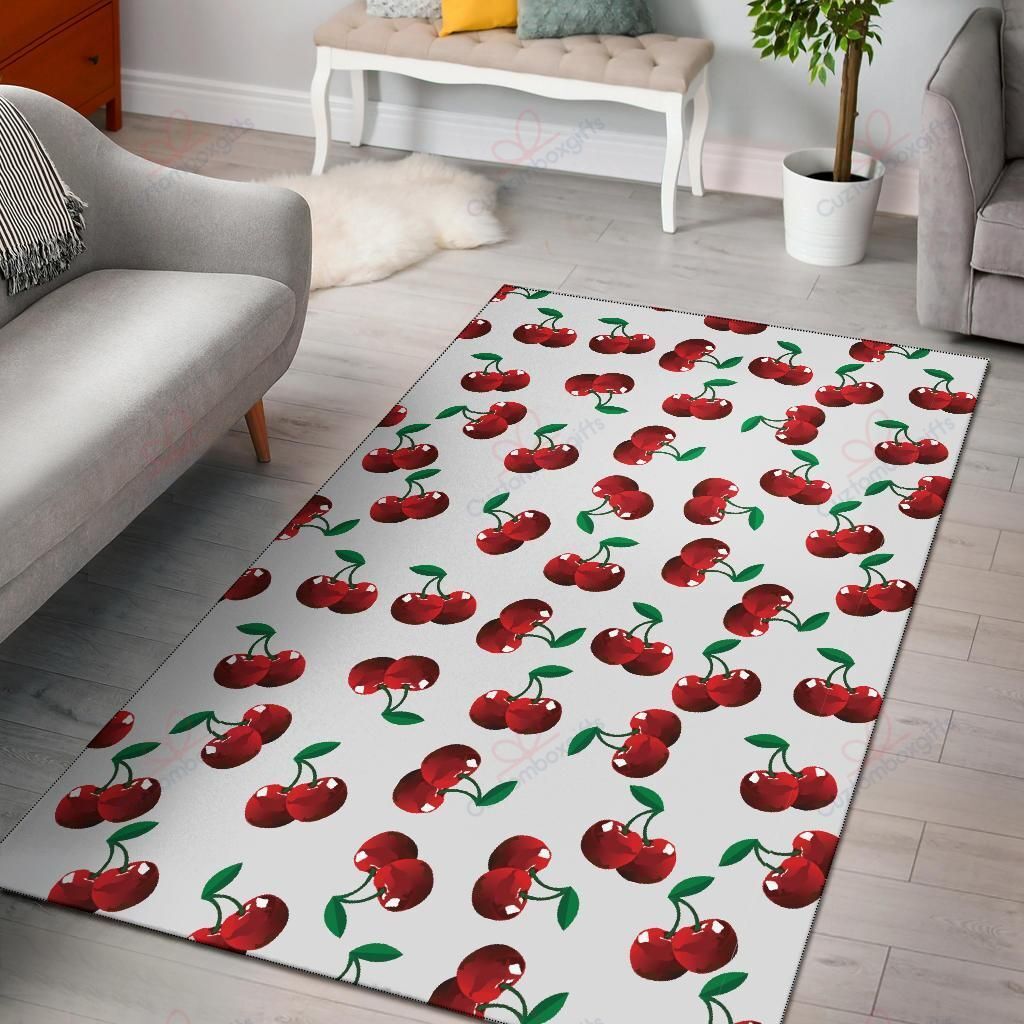 Cherry Pattern 1 Rug Sport Decor Gift Floor Decor Living Room Carpet Rug Area Rug - 24334645ec36 Cherry Pattern 1 Rug Sport Decor Gift Floor Decor Living Room Carpet Rug Area Rug - 24334645ec36
