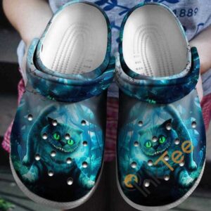 Cheshire Cat Alice In Wonderland Cartoon Movie Crocs Clog Clog Shoes