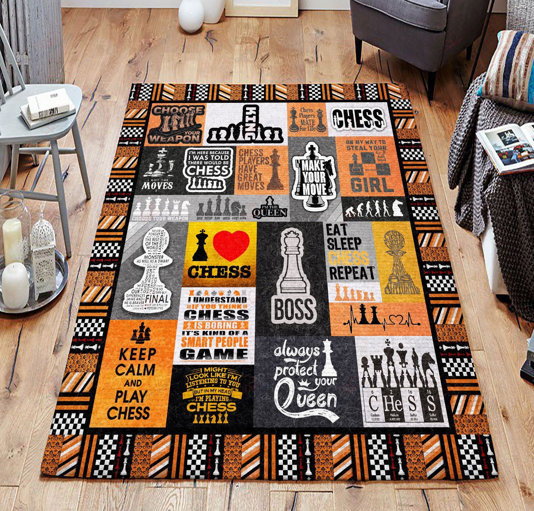 Chess 01 Rug Sport Decor Gift Floor Decor Living Room Carpet Rug Area Rug - 91aa29a5ea8e Chess 01 Rug Sport Decor Gift Floor Decor Living Room Carpet Rug Area Rug - 91aa29a5ea8e