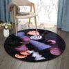 Chess Round Carpet Floor Rug Living Room Bedroom Decor Round Area Rug Carpet