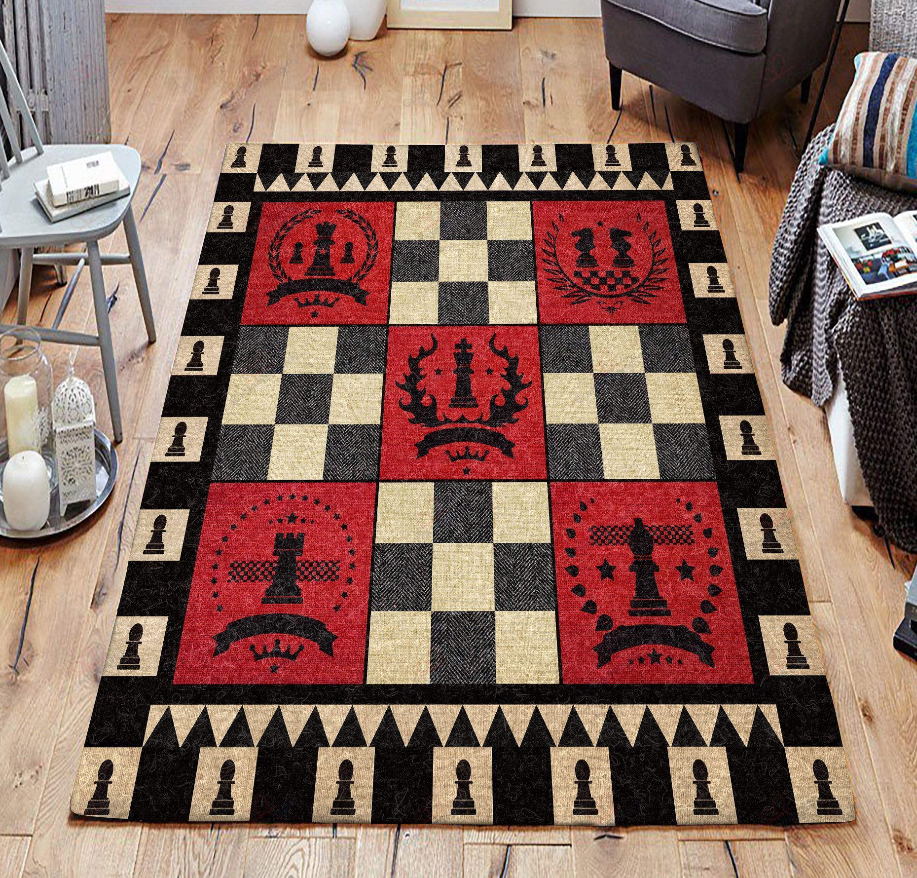 Chess Rug Sport Decor Gift Floor Decor Living Room Carpet Rug Area Rug - 6ce4a2352384 Chess Rug Sport Decor Gift Floor Decor Living Room Carpet Rug Area Rug - 6ce4a2352384