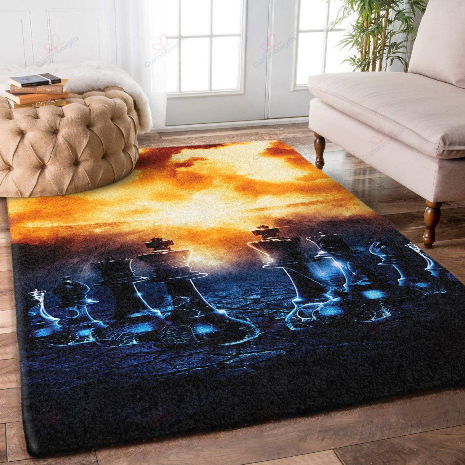 Chess In The Sunset Rug Sport Decor Gift Floor Decor Living Room Carpet Rug Area Rug - 1265f72ee34e Chess In The Sunset Rug Sport Decor Gift Floor Decor Living Room Carpet Rug Area Rug - 1265f72ee34e