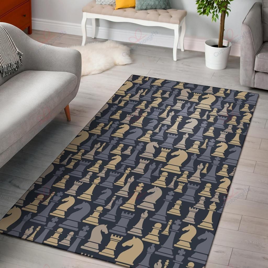 Chess Pattern 4 Rug Sport Decor Gift Floor Decor Living Room Carpet Rug Area Rug - ec33d91b6989 Chess Pattern 4 Rug Sport Decor Gift Floor Decor Living Room Carpet Rug Area Rug - ec33d91b6989
