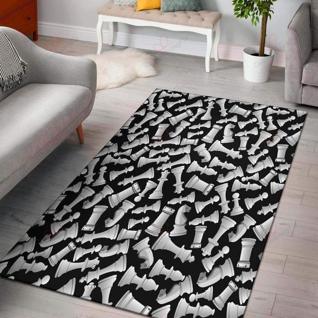 Chess Pattern Rug Sport Decor Gift Floor Decor Living Room Carpet Rug Area Rug - d383943d9f16 Chess Pattern Rug Sport Decor Gift Floor Decor Living Room Carpet Rug Area Rug - d383943d9f16