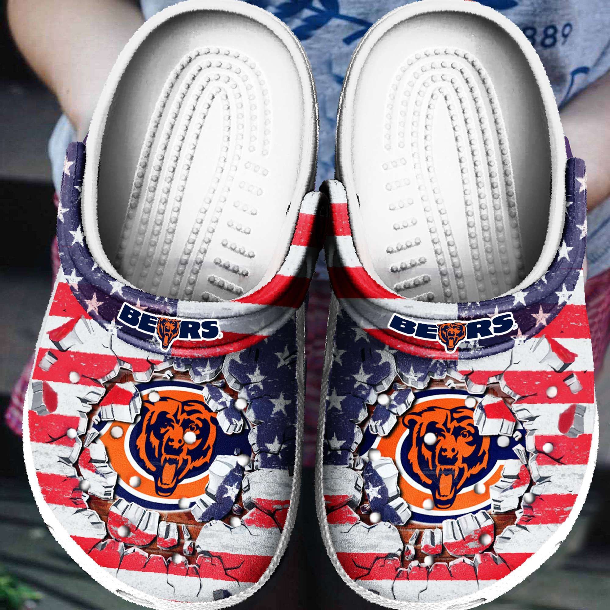 Chicago Bears Crocs Clog Clog Shoes Chicago Bears Crocs Clog Clog Shoes