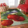 Chickadee Bird Rug Sport Decor Gift Floor Decor Living Room Carpet Rug Area Rug - 9e98f8cacbb7