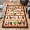 Chicken 01 Rug Sport Decor Gift Floor Decor Living Room Carpet Rug Area Rug - 6460d1714c0a