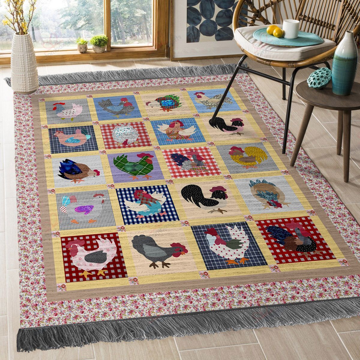 Chicken 02 Rug Sport Decor Gift Floor Decor Living Room Carpet Rug Area Rug - 97df2d804ac5 Chicken 02 Rug Sport Decor Gift Floor Decor Living Room Carpet Rug Area Rug - 97df2d804ac5