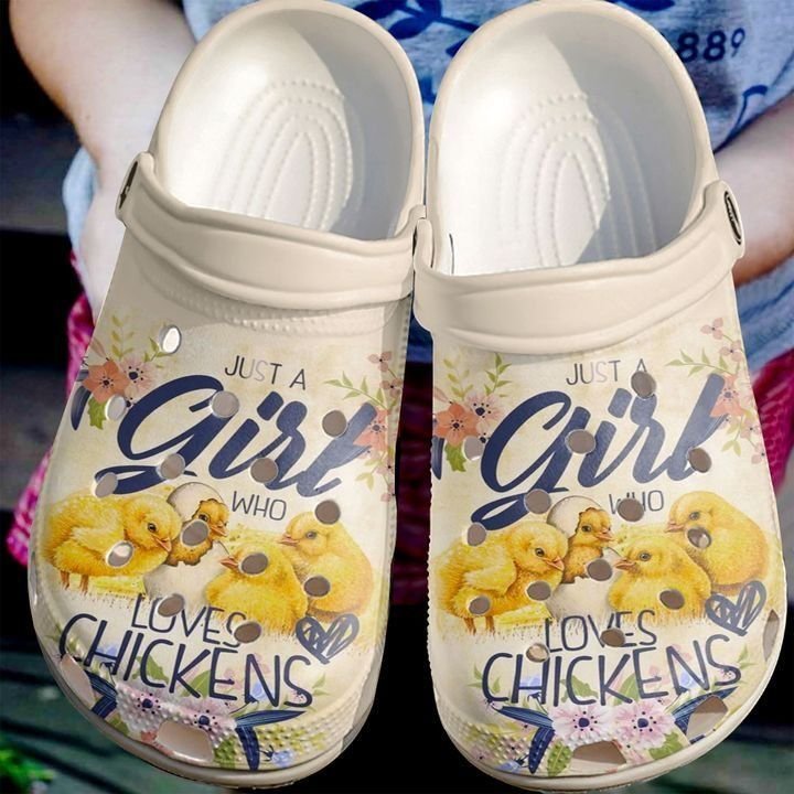 Chicken A Girl Who Loves Chickens Sku 591 Crocs Clog Clog Shoes Chicken A Girl Who Loves Chickens Sku 591 Crocs Clog Clog Shoes