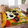 Chicken And Cow Rug Sport Decor Gift Floor Decor Living Room Carpet Rug Area Rug - 7e2aba952097