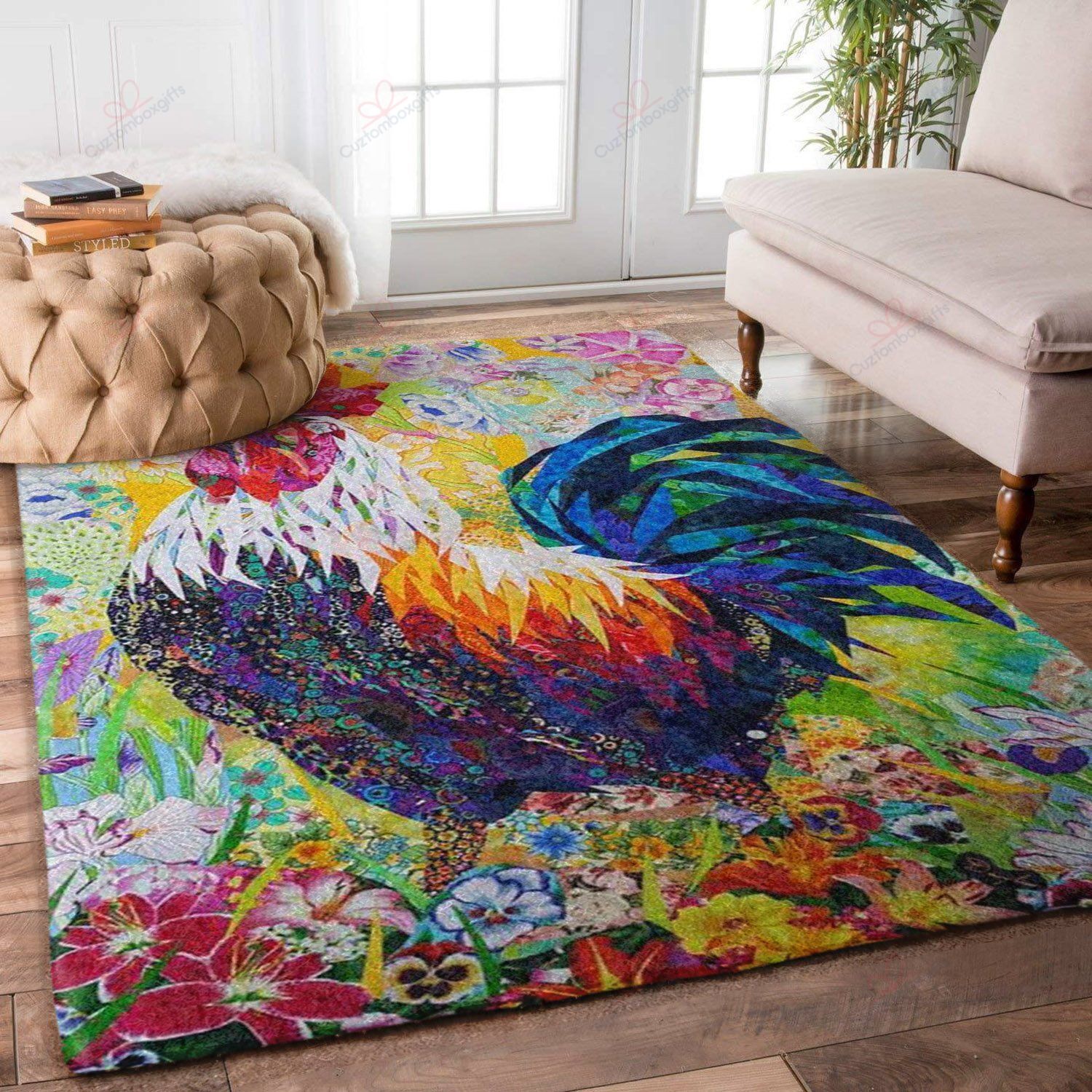 Chicken And Lily Rug Sport Decor Gift Floor Decor Living Room Carpet Rug Area Rug - c5987c74efc1 Chicken And Lily Rug Sport Decor Gift Floor Decor Living Room Carpet Rug Area Rug - c5987c74efc1