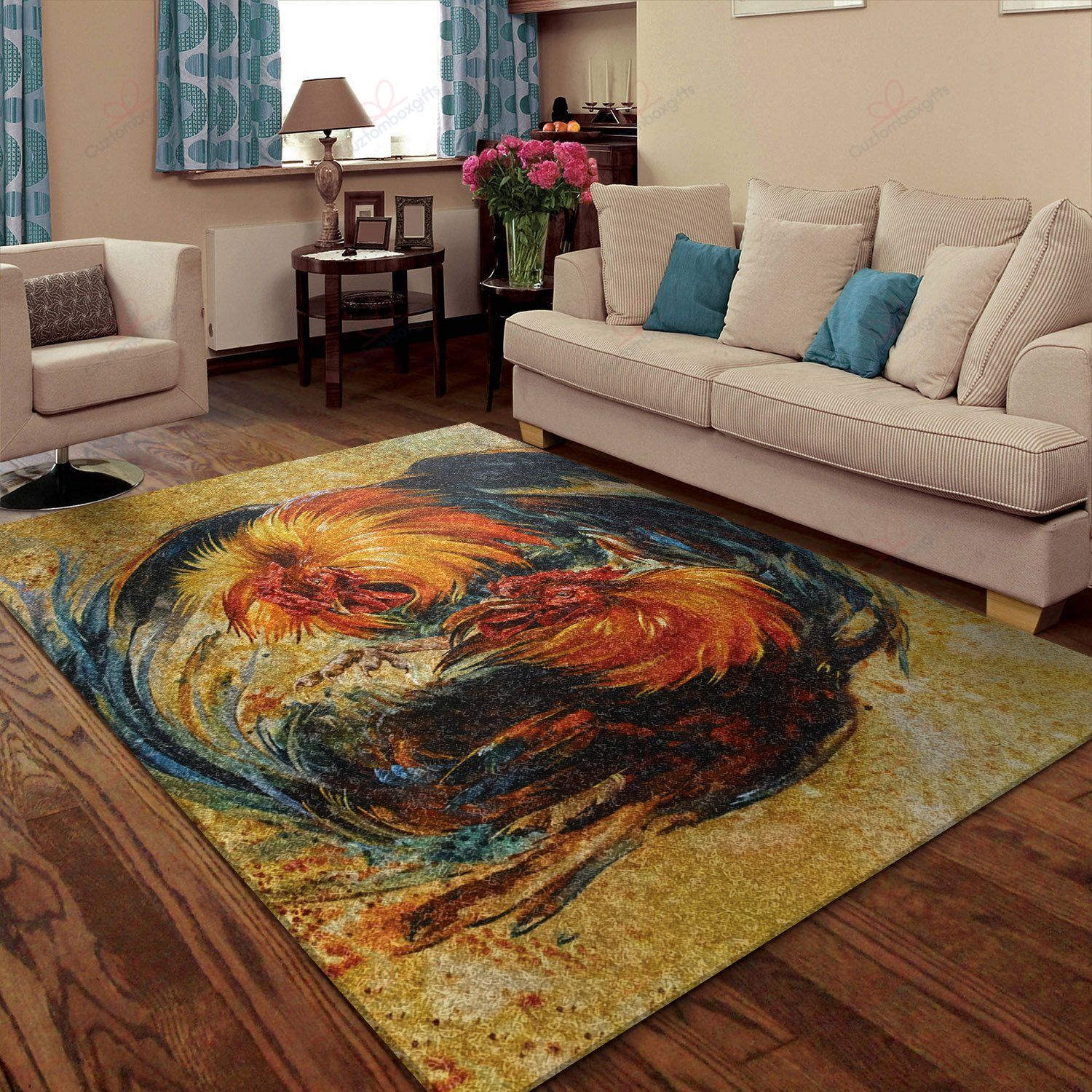 Chicken Couple 1 Rug Sport Decor Gift Floor Decor Living Room Carpet Rug Area Rug - 66965fb82c3a Chicken Couple 1 Rug Sport Decor Gift Floor Decor Living Room Carpet Rug Area Rug - 66965fb82c3a