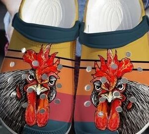 Chicken Crocband Clog Chicken Lover Charms Animal Crocs 3D Print Clog Comfortable For Woman Farmer Gift